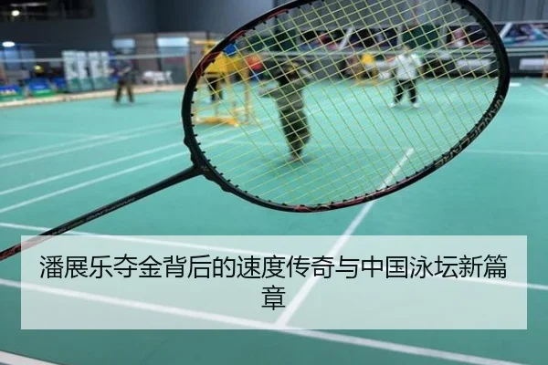 潘展乐夺金背后的速度传奇与中国泳坛新篇章